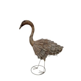 Decorative Figure Romimex Natural Heron 35 x 100 x 35 cm by Romimex, Collectables - Ref: D1628744, Price: 192,40 €, Discount: %