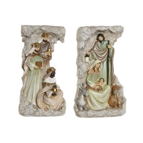 Crèche de Noël Home ESPRIT Multicouleur Résine 19,5 x 11 x 31,5 cm (2 Unités) de Home ESPRIT, Noël - Réf : S3058508, Prix : 5...