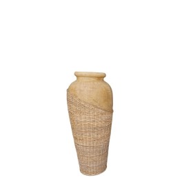 Vase de sol Romimex Marron Rotin Terre cuite 30 x 80 x 30 cm de Romimex, Vases - Réf : D1628755, Prix : 186,53 €, Remise : %