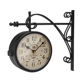 Horloge Murale Versa Beaujolais Métal 8 x 27 x 31,5 cm de Versa, Pendules murales - Réf : S3412849, Prix : 25,85 €, Remise : %