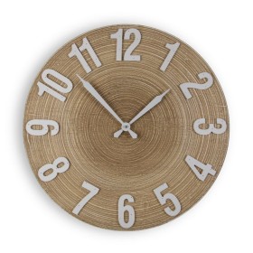 Horloge Murale Versa Métal 4 x 60 x 60 cm de Versa, Pendules murales - Réf : S3412855, Prix : 35,66 €, Remise : %