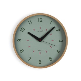 Horloge Murale Versa Vert Plastique 4 x 30 x 30 cm de Versa, Pendules murales - Réf : S3412956, Prix : 11,81 €, Remise : %