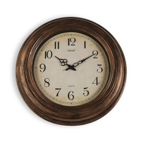 Reloj de Pared Versa Antique Dorado Plástico 4,5 x 51 x 51 cm de Versa, Relojes de pared - Ref: S3412962, Precio: 23,11 €, De...