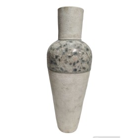 Vaso da pavimento Romimex Bianco Grigio Terracotta 34 x 100 x 34 cm di Romimex, Vasi - Rif: D1628785, Prezzo: 171,00 €, Scont...