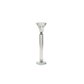 Bougeoir Romimex Transparent verre 6 x 23 x 6 cm de Romimex, Bougeoirs et chandeliers - Réf : D1628806, Prix : 12,08 €, Remis...