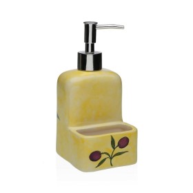 Soap Dispenser Versa Ceramic ABS Dolomite Olive 9 x 18,5 x 8 cm by Versa, Stands and dispensers - Ref: S3413227, Price: 5,28 ...