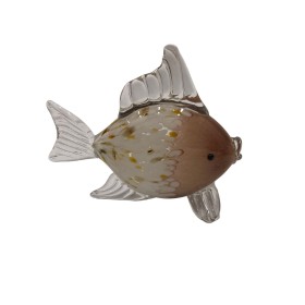 Figurine Décorative Romimex Marron verre Poisson 25 x 10 x 20 cm de Romimex, Pièces de collection - Réf : D1628828, Prix : 41...