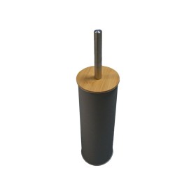 Toilet Brush Versa Black Metal Bamboo 38,4 cm by Versa, Toilet accessories - Ref: S3413269, Price: 6,27 €, Discount: %