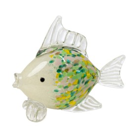 Figurine Décorative Romimex Vert verre Poisson 25 x 10 x 20 cm de Romimex, Pièces de collection - Réf : D1628829, Prix : 41,3...