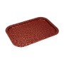 Tabuleiro Versa Serpentine Vermelho Metal 32 x 1,5 x 34 cm | Tienda24 - Global Online Shop Tienda24.eu