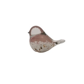 Figura Decorativa Romimex Cor de Rosa Vidro Ave de Romimex, Colecionáveis - Ref: D1628831, Preço: 31,46 €, Desconto: %