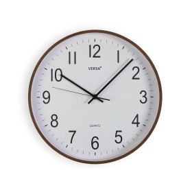 Horloge Murale Versa Plastique Quartz Bois MDF 5 x 35 x 35 cm de Versa, Pendules murales - Réf : S3413474, Prix : 17,67 €, Re...