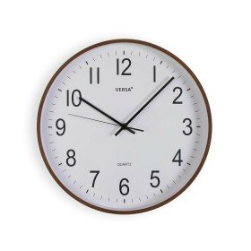 Wall Clock Home ESPRIT White Crystal MDF Wood 32 x 4,5 x 32 cm (2 Units) | Tienda24 - Global Online Shop Tienda24.eu