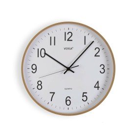 Horloge Murale Versa Plastique Quartz Bois MDF 5 x 35 x 35 cm de Versa, Pendules murales - Réf : S3413475, Prix : 17,67 €, Re...