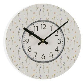 Wall Clock 5five Black polypropylene (Ø 30 cm) | Tienda24 - Global Online Shop Tienda24.eu