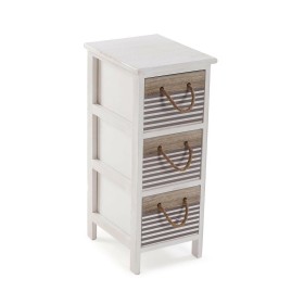 Caisson à Tiroirs Home ESPRIT Naturel Bois d'hévéa Moderne 80 x 39 x 80 cm | Tienda24 - Global Online Shop Tienda24.eu