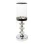 Portavelas Romimex Plateado Metal Vidrio 12 x 34 x 12 cm de Romimex, Candelabros y portavelas - Ref: D1628880, Precio: 38,89 ...