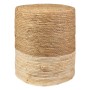 Taburete Romimex Blanco Natural Fibra natural 33 x 39 x 33 cm de Romimex, Sillas y sofás - Ref: D1628915, Precio: 73,87 €, De...