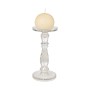 Castiçais Romimex Transparente Vidro 13 x 27 x 13 cm de Romimex, Candelabros e suportes para velas - Ref: D1628941, Preço: 19...