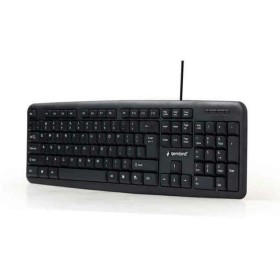 Clavier GEMBIRD KB-U-103-PT Noir de GEMBIRD, Claviers - Réf : S5602251, Prix : 5,69 €, Remise : %