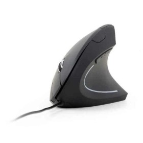 Mouse with Cable and Optical Sensor GEMBIRD MUS-ERGO-01 3200 DPI Black by GEMBIRD, Mice - Ref: S5602258, Price: 9,53 €, Disco...