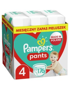 Disposable nappies Pampers 4 (176 Units) by Pampers, Nappies - Ref: S9108304, Price: 58,00 €, Discount: %