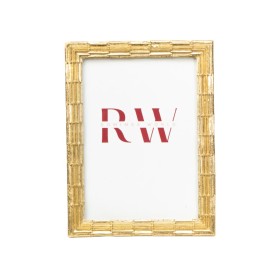 Photo frame Romimex Golden Resin 13 x 18 x 2 cm by Romimex, Table and wall frames - Ref: D1628980, Price: 14,62 €, Discount: %