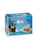 Cat food Brit Pouch Gravy Tuna Turkey Veal 12 x 85 g | Tienda24 Tienda24.eu