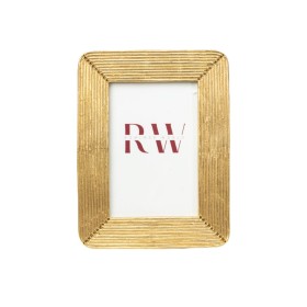 Photo frame Romimex Golden Resin 10 x 15 x 2 cm by Romimex, Table and wall frames - Ref: D1628995, Price: 15,98 €, Discount: %