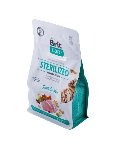 Katzenfutter Brit Care Grain-Free Sterilized Urinary Erwachsener Huhn 400 g | Tienda24 Tienda24.eu