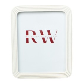 Cadre photo Romimex Blanc Résine 20 x 25 x 2 cm de Romimex, Cadres muraux et de table - Réf : D1629018, Prix : 19,70 €, Remis...