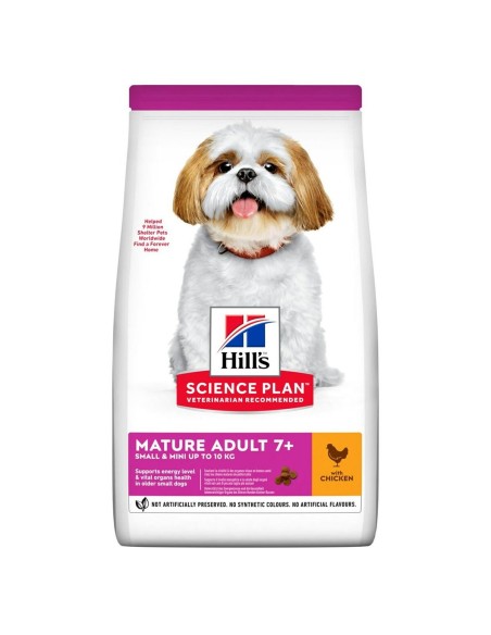 Hundefutter Hill's Science Plan Canine Mature Adult Mini Huhn 1,5 Kg | Tienda24 Tienda24.eu