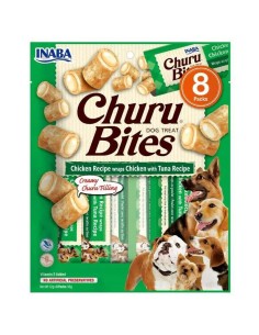 Snack per Cani Inaba Churu Bites Pollo Tonno 8 x 12 g da Inaba, Biscotti, ciambelle e snack - Ref: S9108980, Precio: 7,38 €, ...