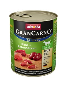 Cibo umido Animonda GranCarno Original Carne di vitello Anatra 800 g da Animonda, Umido - Ref: S9109628, Precio: 3,39 €, Desc...