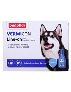 Supplément Alimentaire Beaphar VERMIcon Line-on Dog M Antiparasites de Beaphar, Pipettes anti-puces - Ref: S9109836, Precio: ...