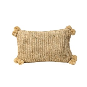 Coussin Romimex Naturel Fibre naturelle 40 x 35 x 10 cm de Romimex, Coussins - Réf : D1629062, Prix : 65,93 €, Remise : %