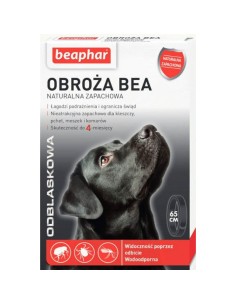 Collare per Cani Beaphar 65 cm Pulci e zecche Nero Grigio scuro da Beaphar, Collari - Ref: S9109874, Precio: 6,73 €, Descuent...