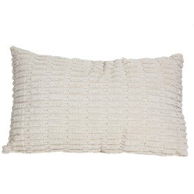 Cuscino Romimex Bianco Poliestere 30 x 10 x 50 cm di Romimex, Cuscini decorativi - Rif: D1629072, Prezzo: 11,95 €, Sconto: %