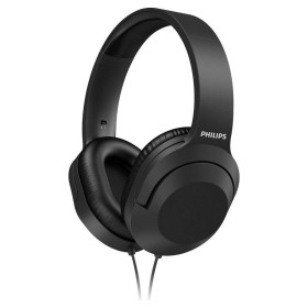 Headphones with Headband Philips Black With cable by Philips, Headphones and accessories - Ref: S6501771, Price: 13,82 €, Dis...