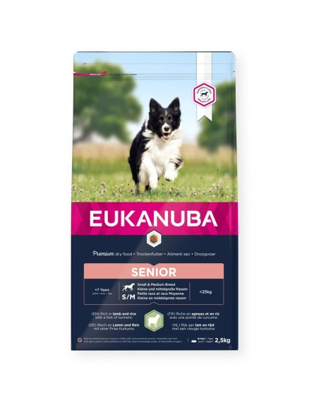 Penso Eukanuba Mature & Senior Adulto Borrego Arroz 2,5 kg | Tienda24 Tienda24.eu