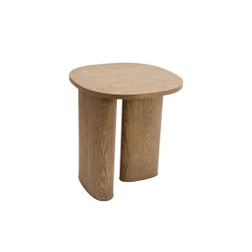 Mesa auxiliar Romimex Natural Madera MDF Madera de caoba 56 x 61 x 56 cm de Romimex, Mesas - Ref: D1629091, Precio: 162,15 €,...