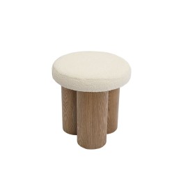 Mesa de apoio Romimex Natural Poliéster Madeira MDF 41 x 42 x 41 cm de Romimex, Jogos de móveis - Ref: D1629092, Preço: 150,4...