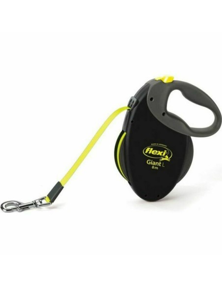 Dog Lead Flexi 4000498015568 L Yellow/Black | Tienda24 Tienda24.eu