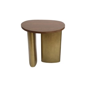 Side table Romimex Natural Metal MDF Wood 60 x 60 x 48 cm by Romimex, Tables - Ref: D1629099, Price: 208,76 €, Discount: %