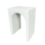 Mesa auxiliar Romimex Blanco Madera MDF 40 x 55 x 30 cm de Romimex, Mesas - Ref: D1629113, Precio: 83,55 €, Descuento: %