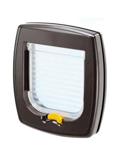 Cat Flap Ferplast Swing 1 Brown Bronze Plastic by Ferplast, Cat flaps - Ref: S9110406, Price: 18,14 €, Discount: %