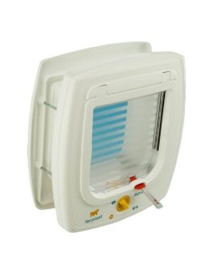 Cat Flap Ferplast Swing 7 White Plastic by Ferplast, Cat flaps - Ref: S9110410, Price: 40,74 €, Discount: %