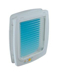 Cat Flap Ferplast Swing 9 White 26,1 x 31,2 x 14,2 cm 26,2 x 10,2 x 31,2 cm Plastic | Tienda24 Tienda24.eu