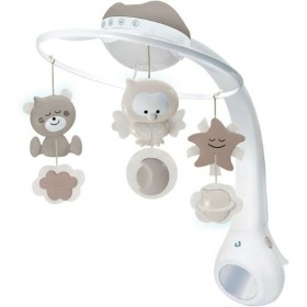 Carrousel pour Berceau Atmosphera Nuages Rose Bois MDF | Tienda24 - Global Online Shop Tienda24.eu