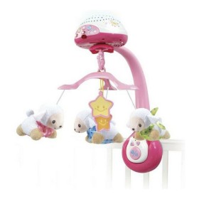 Brinquedo de pendurar para Berço Elefante Coração Música Luzes 35 cm | Tienda24 - Global Online Shop Tienda24.eu